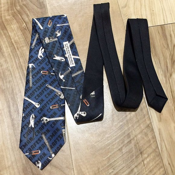 Ralph Marlin Vintage 1992 CRAFTSMAN Tool Novelty Neck Tie 56.5 x 3 - Picture 5 of 6